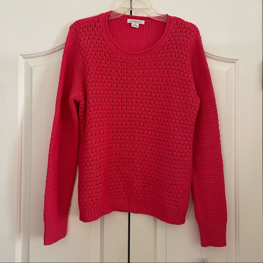 Liz Claiborne Cotton Blend Sweater- NWT